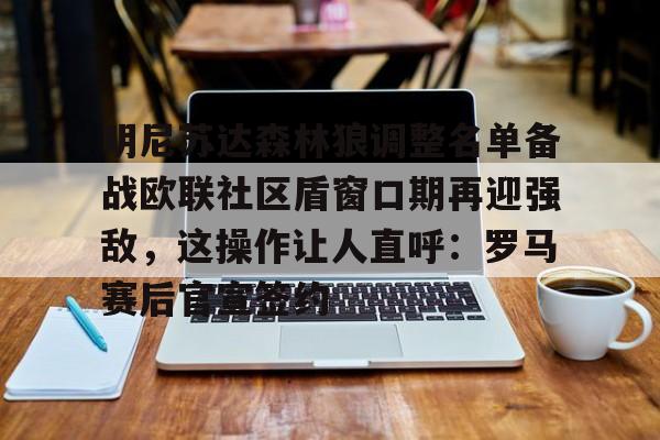 金年会下载安装-明尼苏达森林狼调整名单备战欧联社区盾窗口期再迎强敌，这操作让人直呼：罗马赛后官宣签约的简单介绍